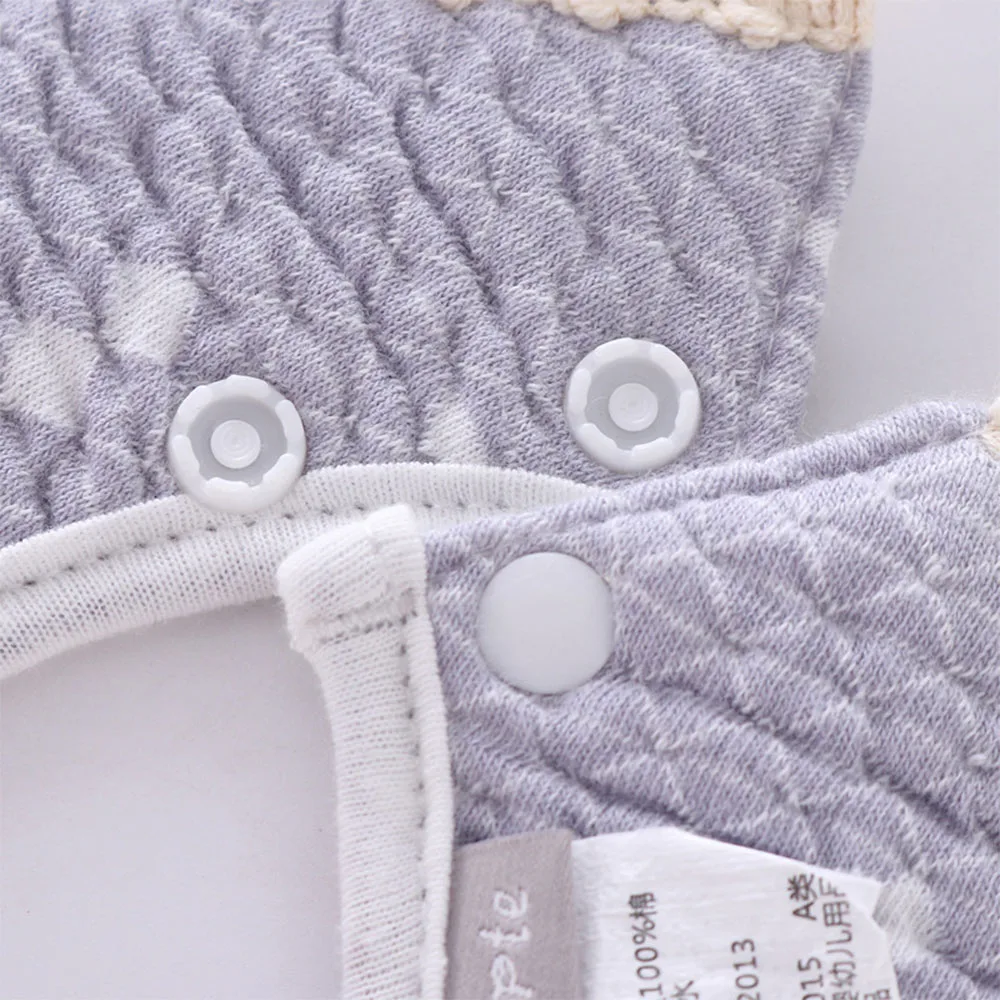 Детские нагрудники из 100% хлопка водонепроницаемая бандана на 360 градусов