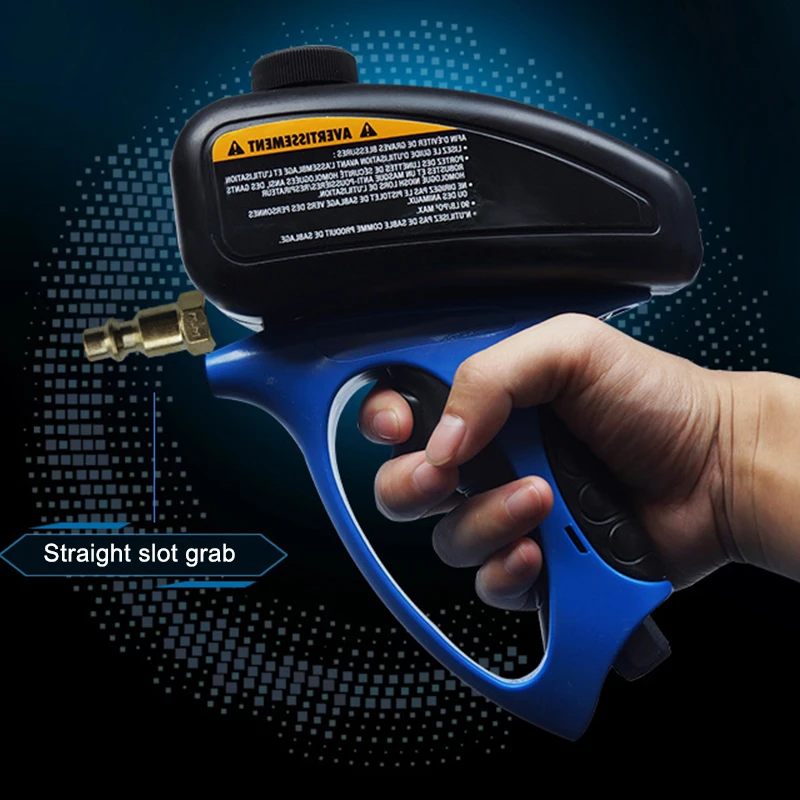 

Sand Blaster Handheld Pneumatic Gravity Feed Portable Sandblasting Tool Works with All Blasting Abrasives