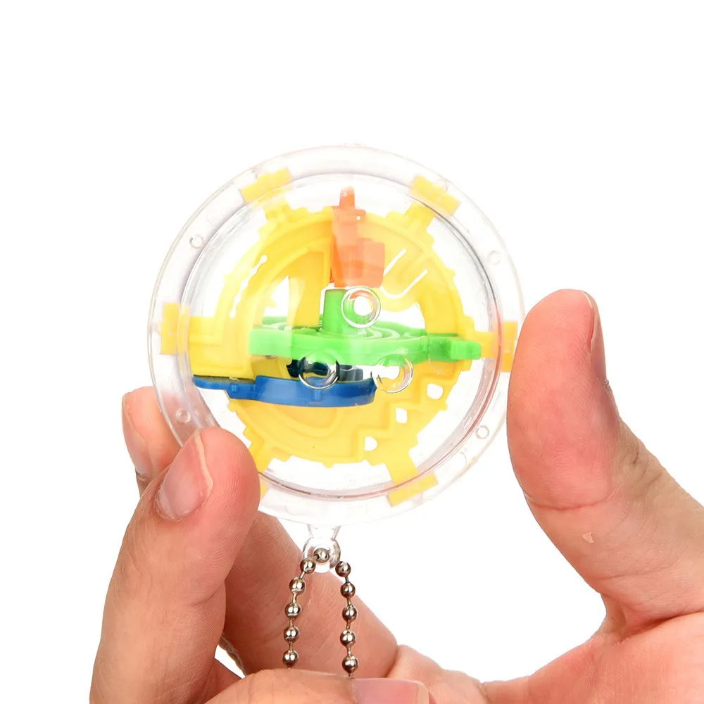 Высокое качество 30 барьер мини шар лабиринт интеллект 3d головоломка игрушка