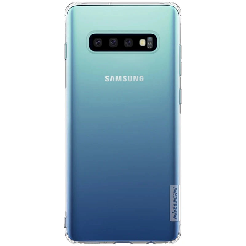 Clear Для samsung Galaxy S10 S10 Plus S10e S9 S8 Plus чехол Nillkin TPU 0,6 мм задняя крышка чехол для samsung S10 S10E S9 S8+ чехол s - Цвет: Clear