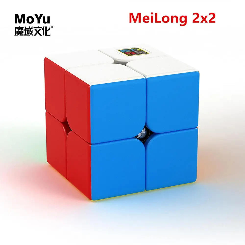 Moyu MoFang JiaoShi Meilong 2x2x2 магический куб MFJS MEILONG 2x 2 скоростной классные Обучающие