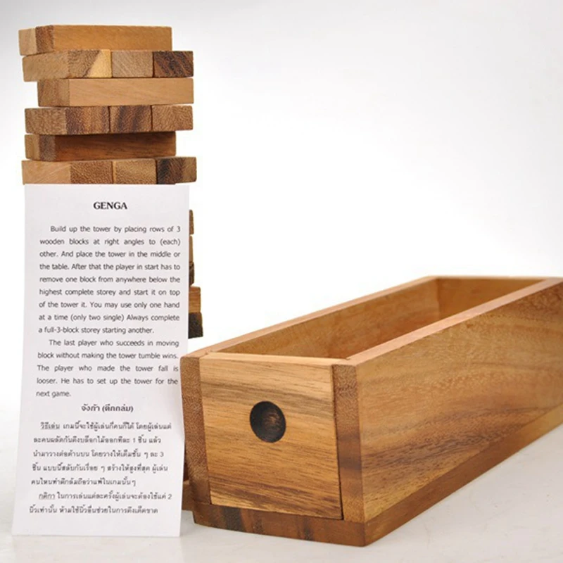 45 шт. деревянные уложенные слои строительный блок подарок башня Блок стек игра