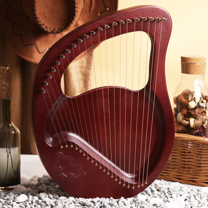 Портативная однотонная доска и музыкальный инструмент 21/24 тона струны|Губная