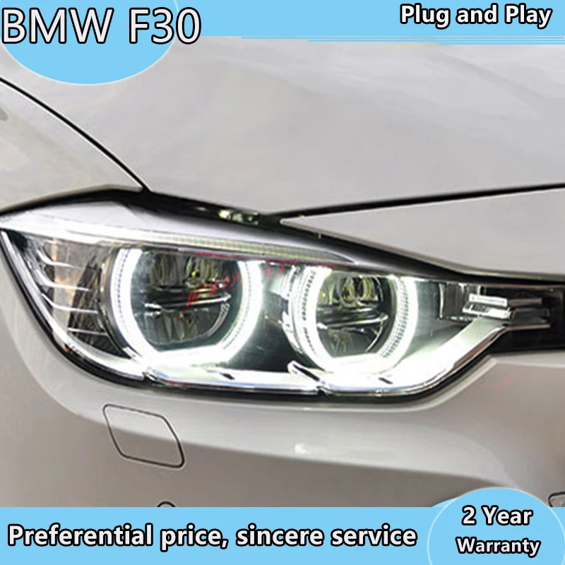 Автостайлинг для BMW 316i 320i 328i 335i фары 2013 2015 F30 F35 светодиодный ные