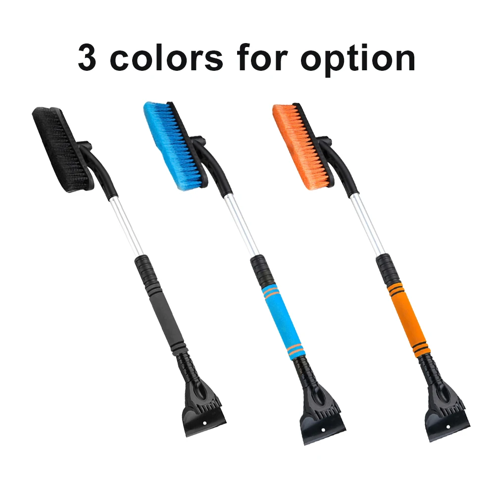 Зимняя щётка автомобиля для чистки Ледовый скребок отстегивающаяся Снежная