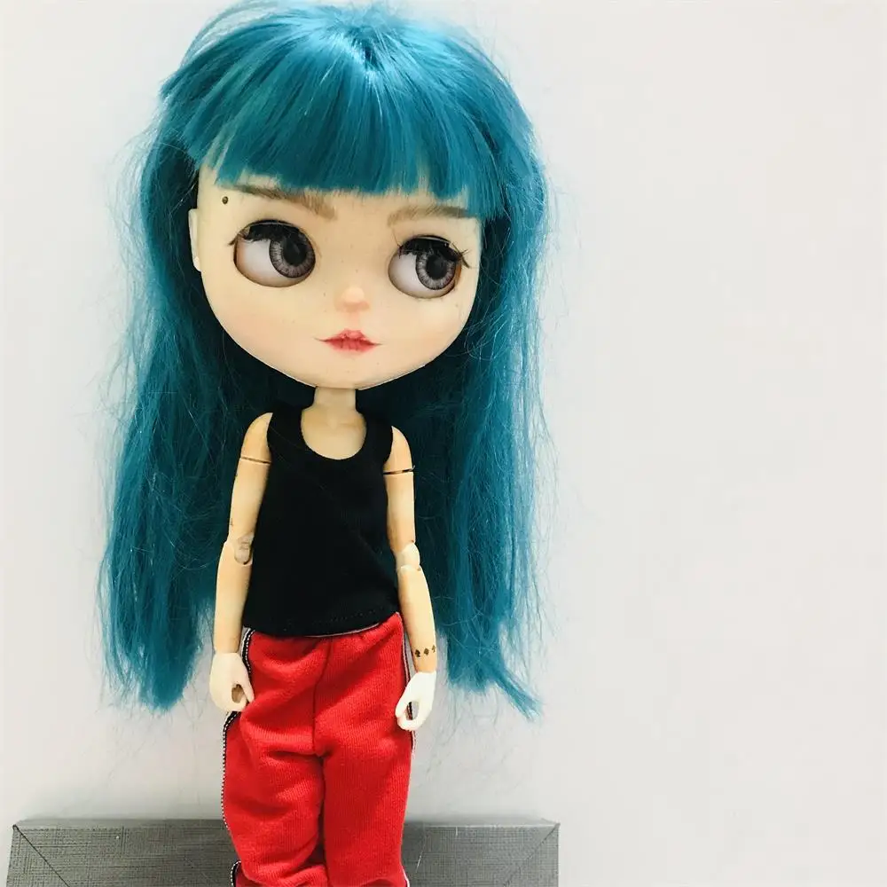 Фото Новинка 1 шт. одежда Blyth жилет милая Базовая рубашка для Blyth, Barbies, Momoko, Obistu, Licca , FR 1/6 аксессуары для кукол №3