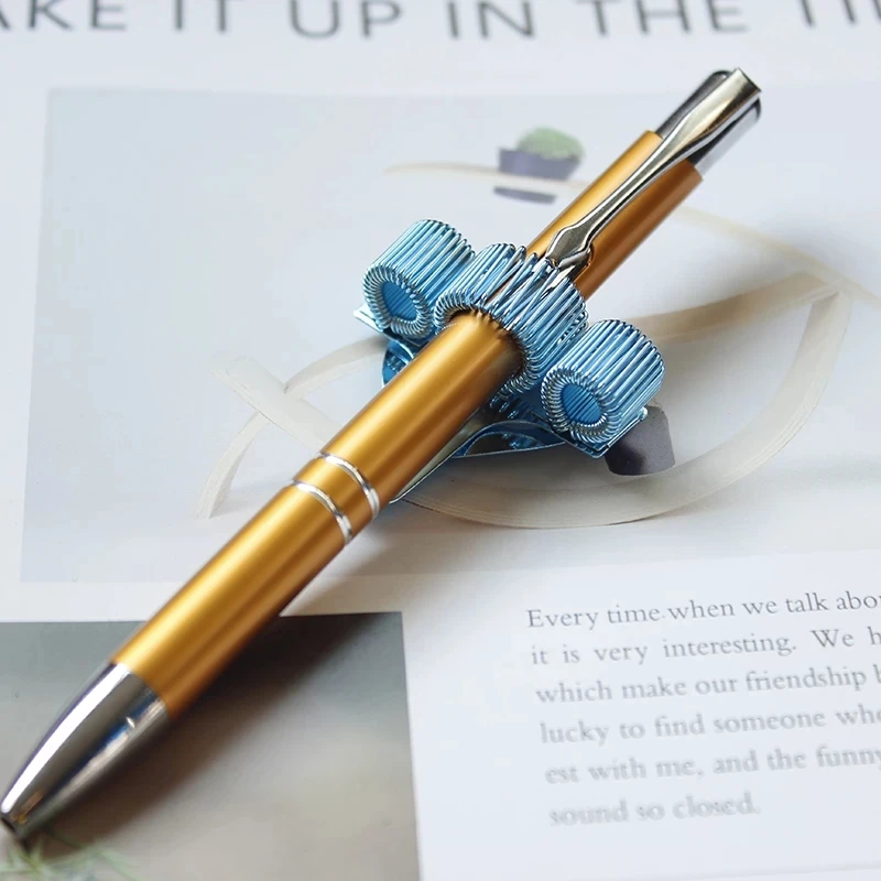 

Pen Holder 2 Pens Nurse gift for Doctor Hospital Pen Clip Pen Holder for Notebook Diary Stationery 6pcs Set Dropshipping