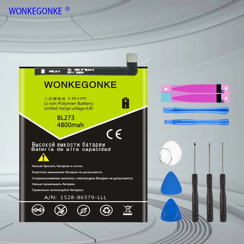 Аккумулятор WONKEGONKE BL272 для Lenovo Vibe K6 аккумулятор K33A42 | Мобильные телефоны и