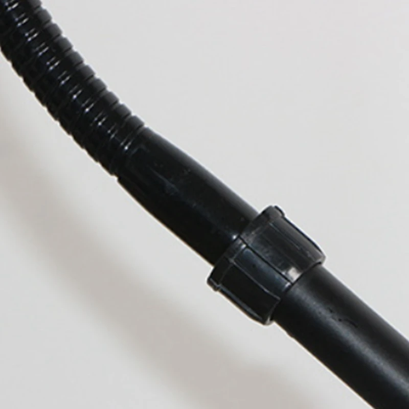 Железная Резьбовая микрофонная гусиная петля Гибкая шея черная 30 см сменный