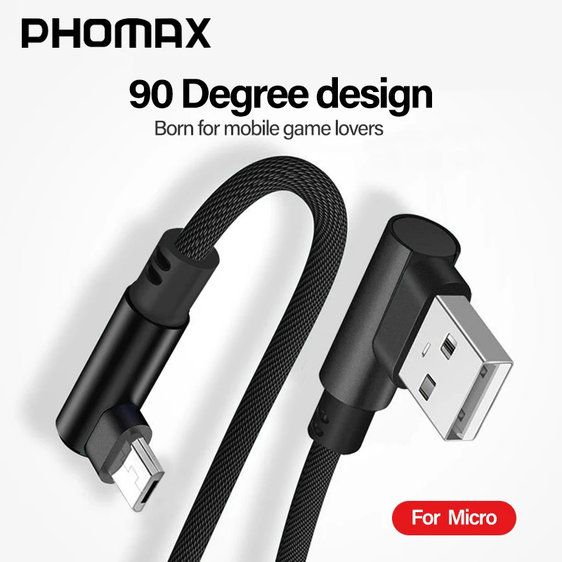 PHOMAX Micro USB кабель для быстрой зарядки Дата samsung S9 8 xiaomi lenovo huawei LG Meizu Android кабели
