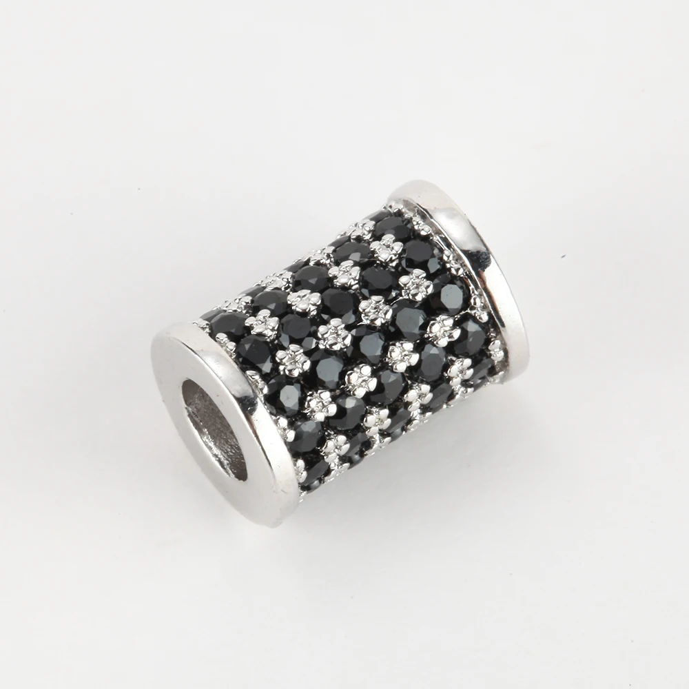 Разделительные бусины для изготовления ювелирных изделий золотые трубки