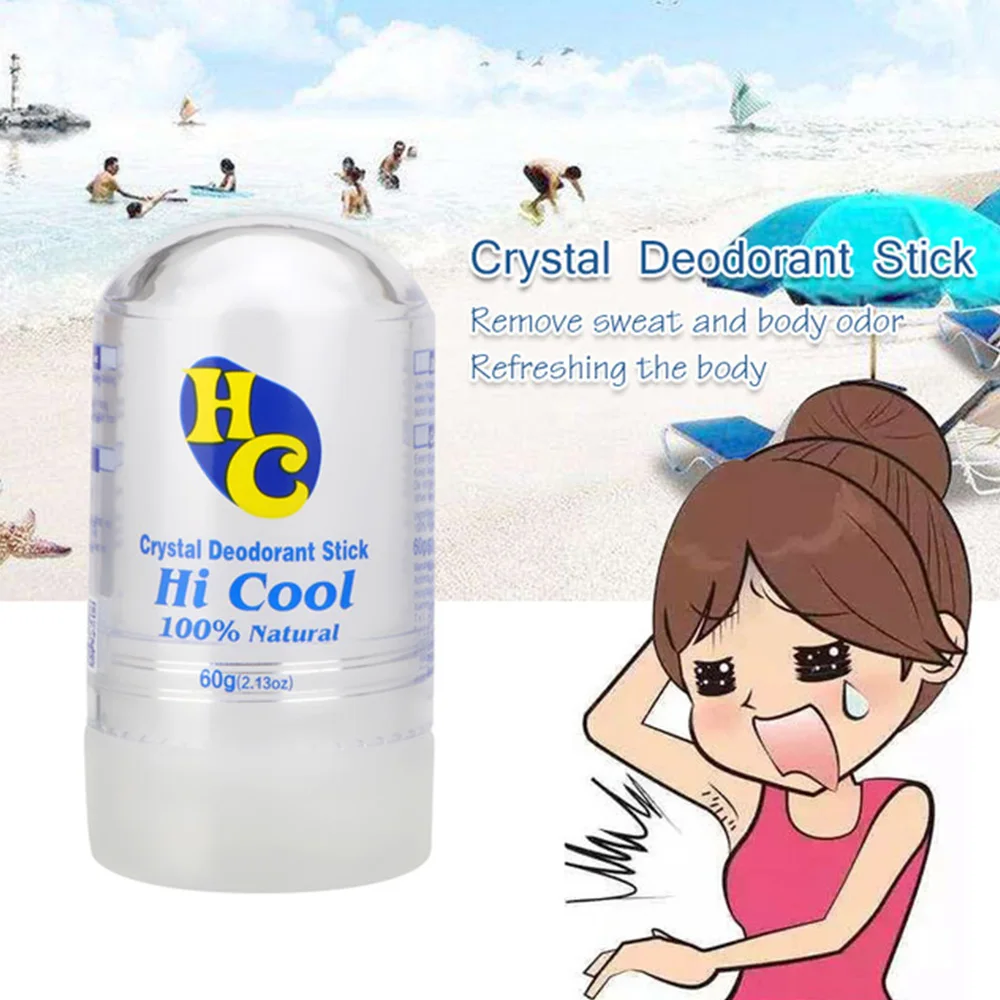 

1 pcs Mini Portable Deodorant Stick Women Man Antiperspirant Stick Alum Deodorant Crystal Deodorant Underarm Removal
