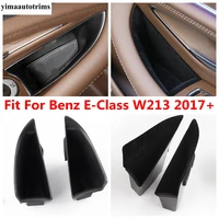 front door handle armrest container holder tray storage box phone kit accessories for mercedes benz e class w213 2017 2021