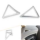 Внутренняя Верхняя Рамка вентиляционного отверстия автомобиля, отделка для Toyota Alphard Vellfire 2016 2017 2018 2019 RHD АБС-пластик