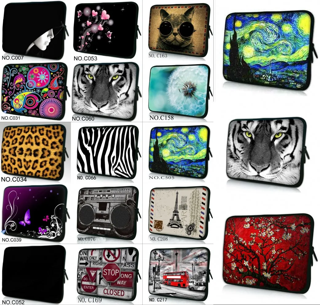

Tablet PC Laptop Sleeve Soft Bag Cover Notebook Pad Case Pocket For Mackbook Air iPad Air 11 13 14 15 15.6 17 inch