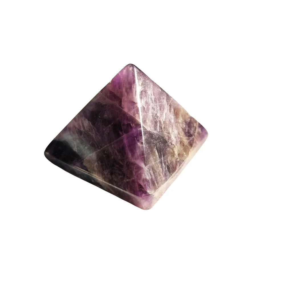 30 мм целебные рейки натуральный аметист мечта камень пирамида из кристалла