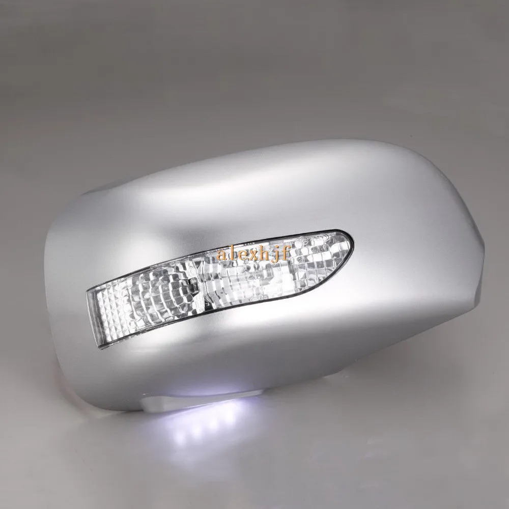 Светодиодный зеркало заднего вида фары с крышкой желтый указатели поворота +