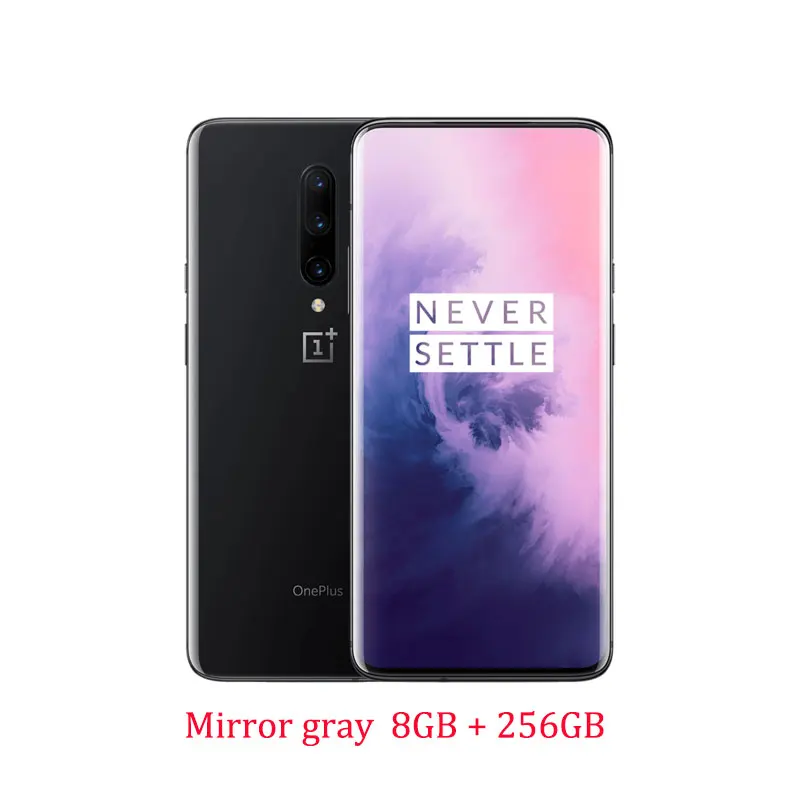 8GB 256GB Mirrorgray Глобальный ПЗУ Oneplus 7 PRO 8 Гб 256 Гб Смартфон Snapdragon 855 NFC 6,67 дюймов жидкий AMOLED дисплей отпечатков пальцев UFS 3,0 - Цвет: 8GB 256GB Mirrorgray