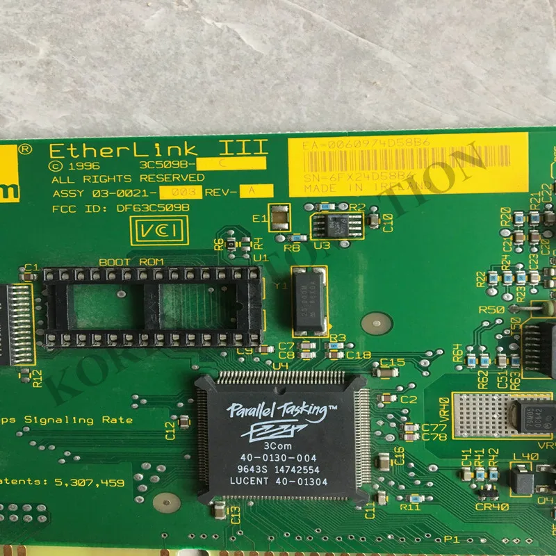 Сетевая карта 3COM 3C509B-C SIEMENS SPECIAL 6FX24D58B6 б/у в хорошем состоянии | Инструменты