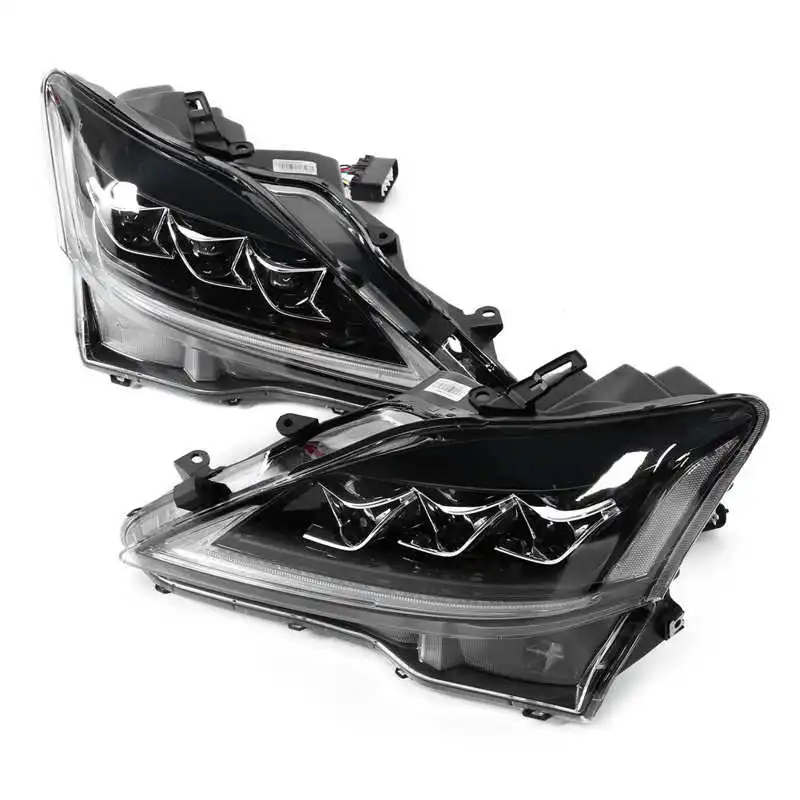 Полноразсветодиодный ные светодиодные динамические фары VLAND прозрачные линзы