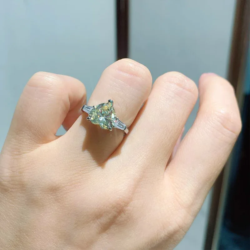 

Funmode новые женские кольца в форме сердца для женщин обручальное регулируемое свадебное кольцо Naija оптовая продажа FR306