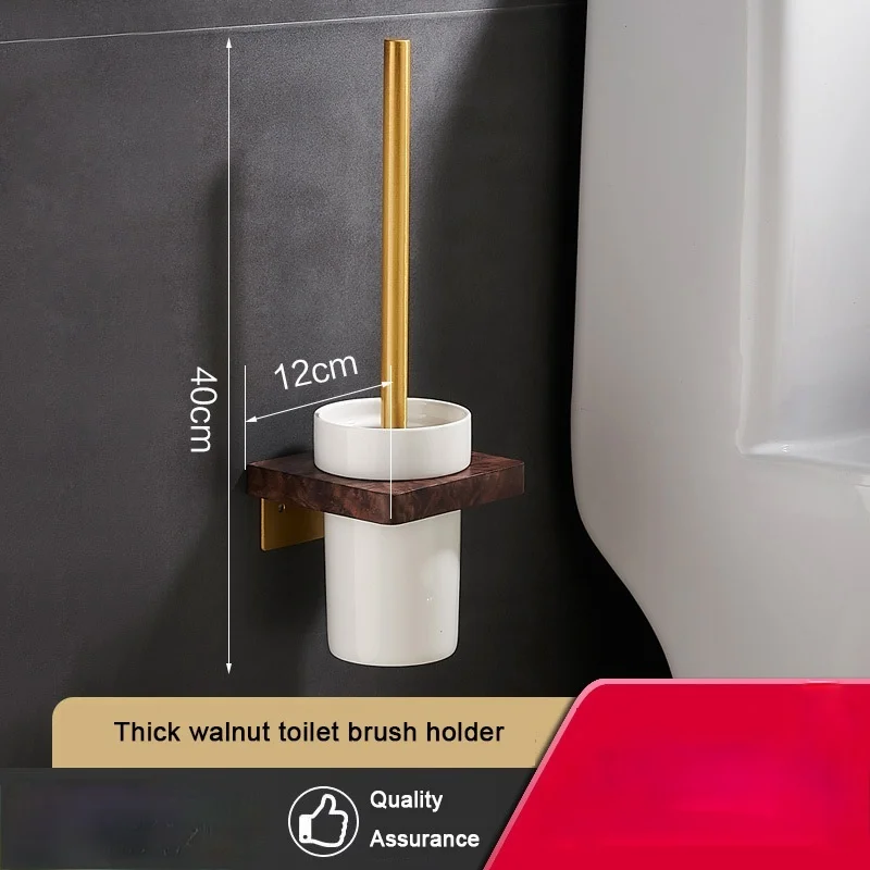 walnut bathroom accessories bath towel rack towel bar set toilet paper holder bathroom hardware shelves free global shipping