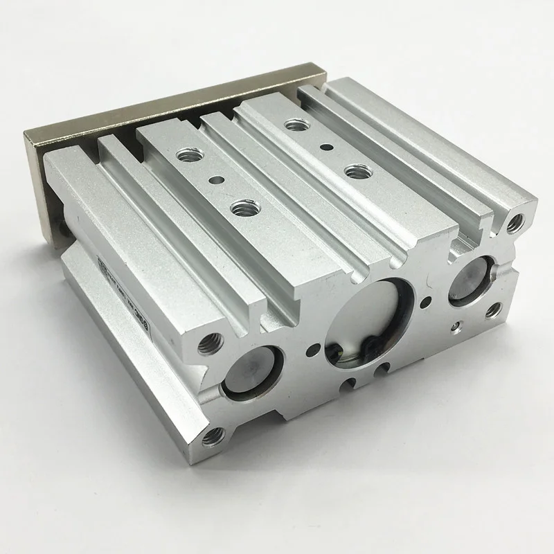 MGPM20-30Z MGPM20-40Z MGPM20-50Z Компактный Руководство цилиндра тонкий три оси цилиндра с шток цилиндра MGPM серии