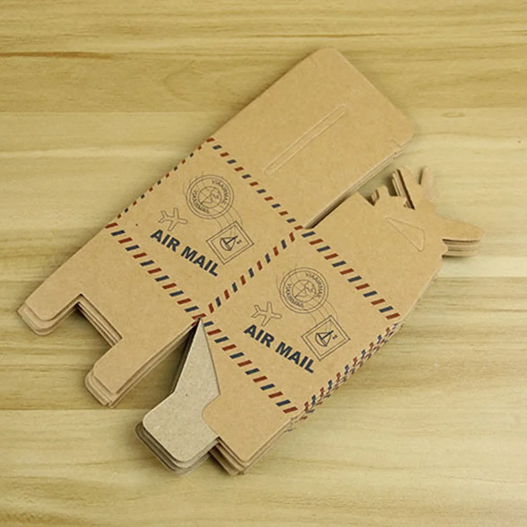 Винтажная коробка для конфет из крафт-бумаги 50 шт. | Дом и сад