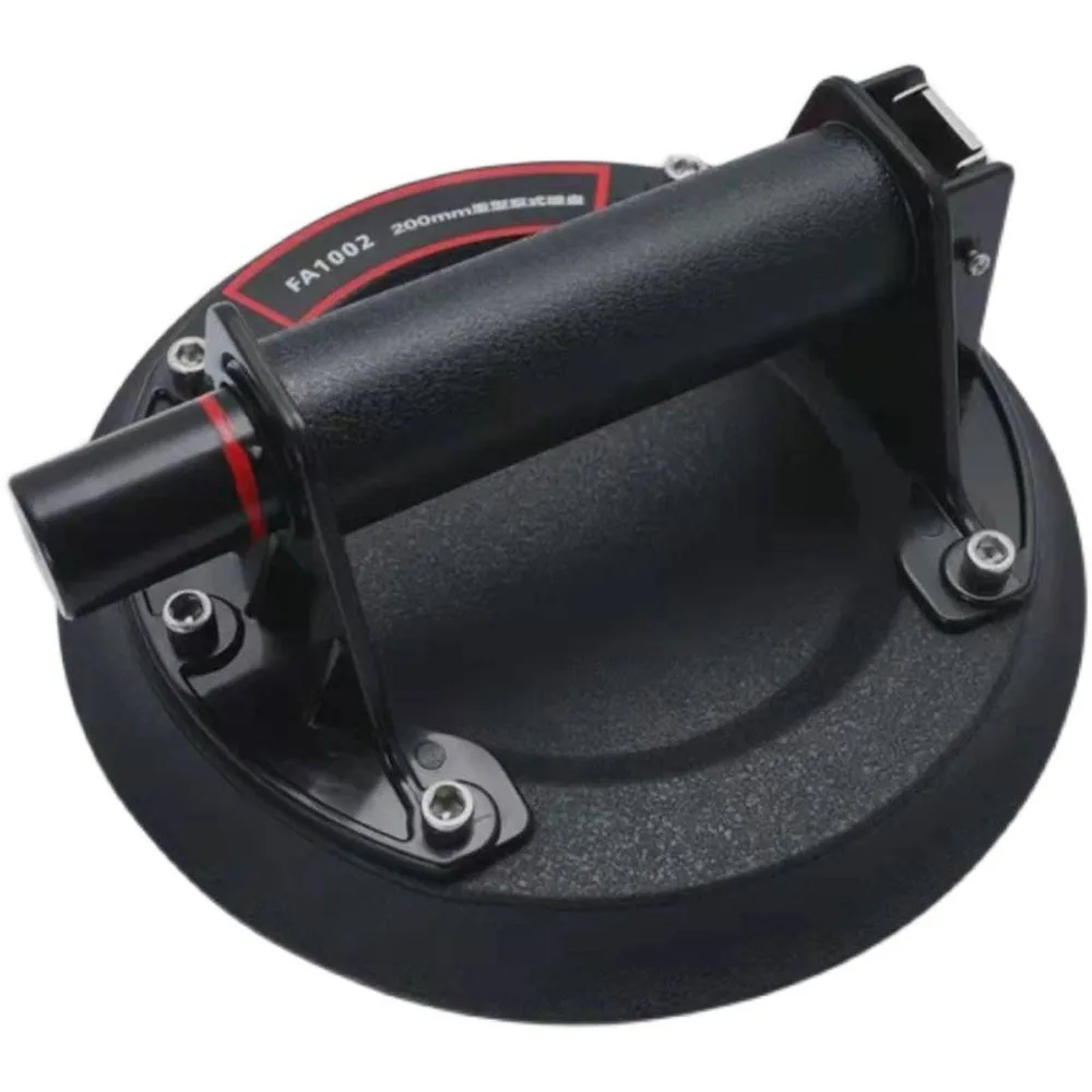 

8 inch Vacuum Suction Cup 200kg Bearing Capacity Heavy Duty Vacuum Lifter for Granite Tile Glass Manual Granite Glass Lifting
