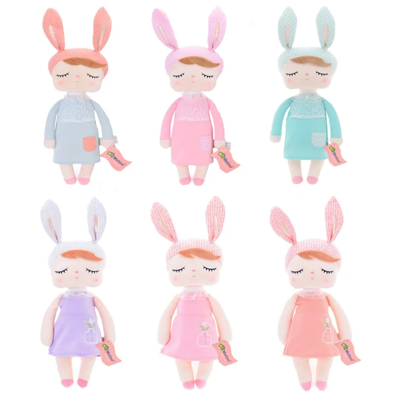 Симпатичные куклы Metoo Angela 2019 новинка кролик детская игрушка Мягкое Животное 43 см