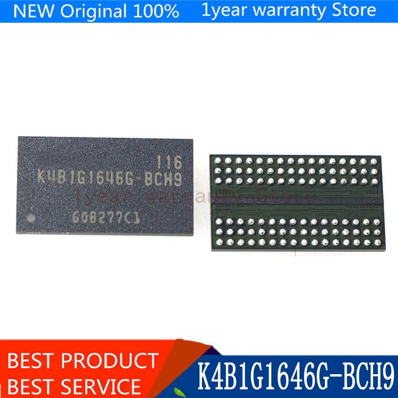 

{ New original } 4pcs K4B1G1646G-BCH9 K4B1G1646G BCH9 BGA