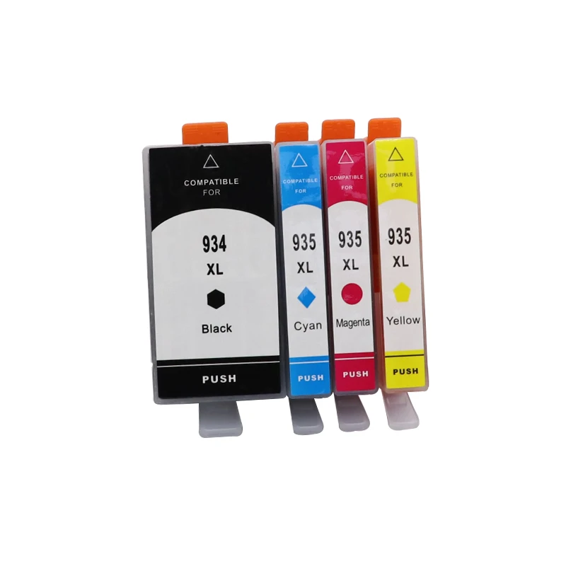 8 картриджей для принтера HP 934 935 HP934 For HP935 934XL for Officejet pro 6230 6830 6835 6812 6815 6820|ink cartridge|ink