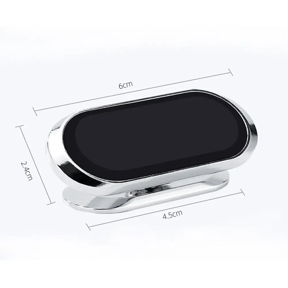 

Car Phone Holder Magnetic Phone Holder Navigation Bar Word Long Aluminum Bracket Lazy