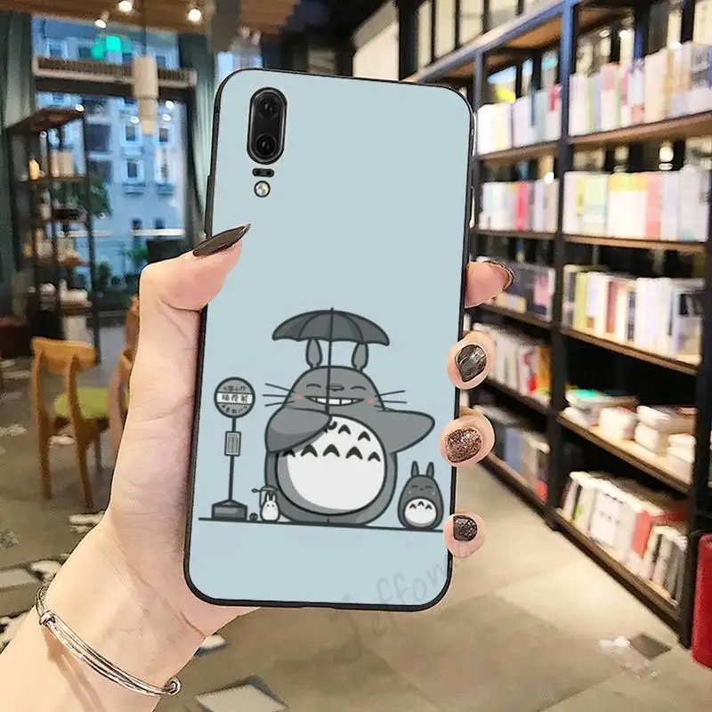 

My Neighbor Totoro Japanese Anime Phone Case For Huawei honor Mate P 10 20 30 40 Pro 10i 9 10 20 8 x Lite
