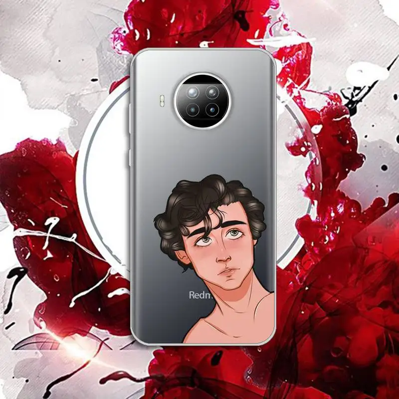 

Call Me by Your Name fashion Phone Case Transparent for Xiaomi Redmi note 10 t 8 9 pro lite 11