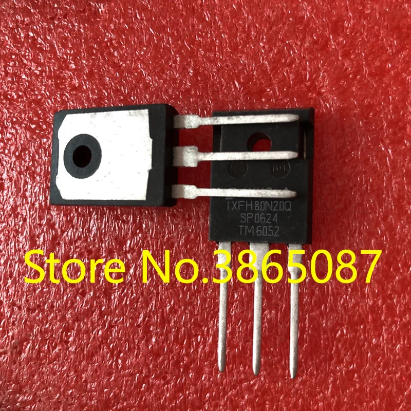 IXFH80N20Q IXFH80N20 IXFH80N200 TO-247 80A 200V N-CHANNEL SI POWER MOSFET транзистор MOS FET TUBE 10 шт./лот оригинал