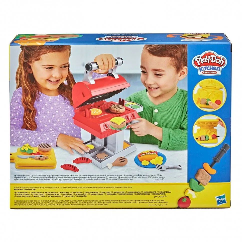 Набор игровой Play-Doh Гриль барбекю F06525L0 | Игрушки и хобби
