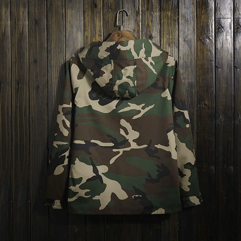 CYSINCOS новинка Спортивная альпинистская камуфляжная Мужская куртка хип хоп худи