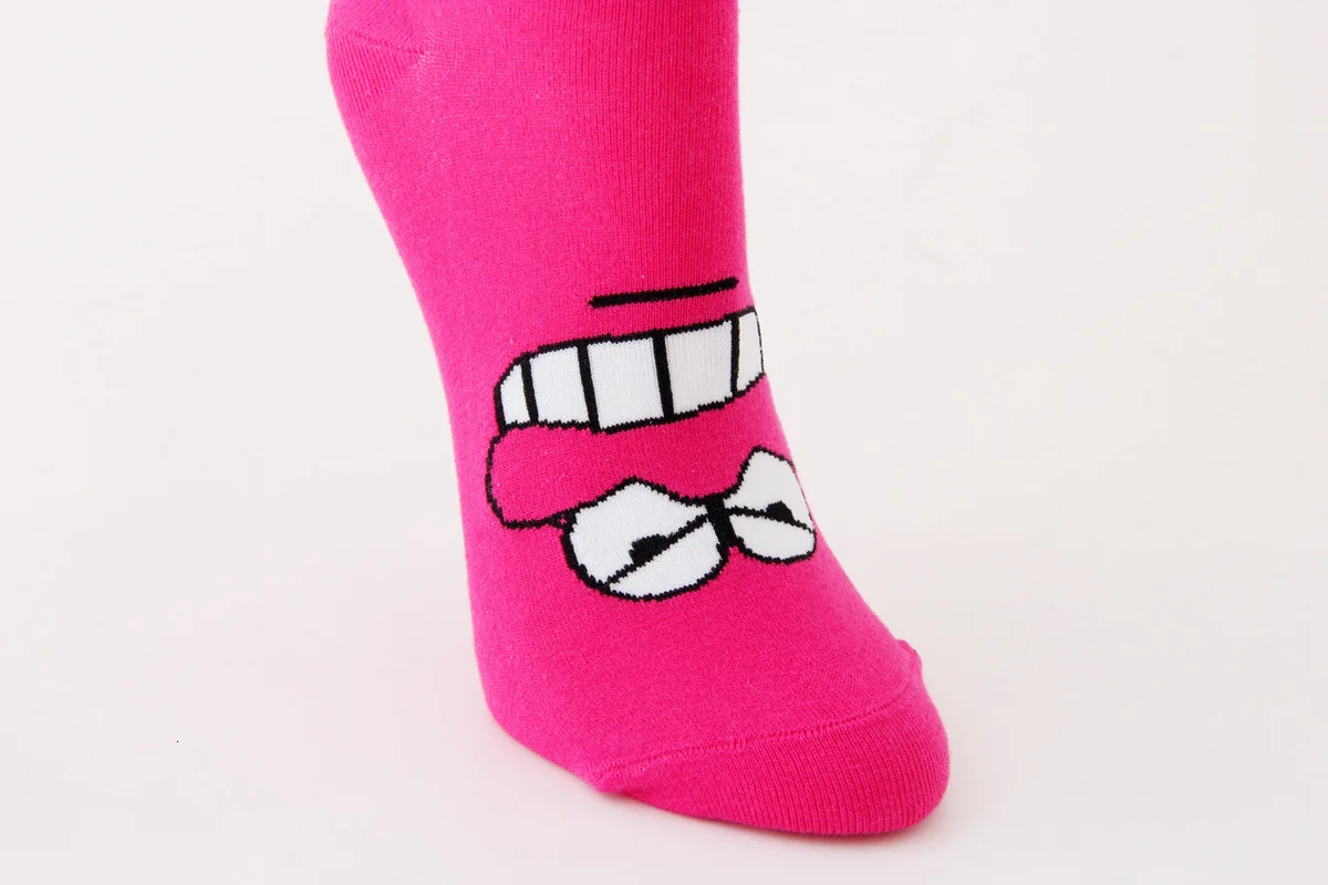 Новинка, милые носки с 3D принтом собаки поросенка, забавные носки, унисекс, Sox Crayon Shin Chan Femmes, мужские короткие носки, цветные дышащие