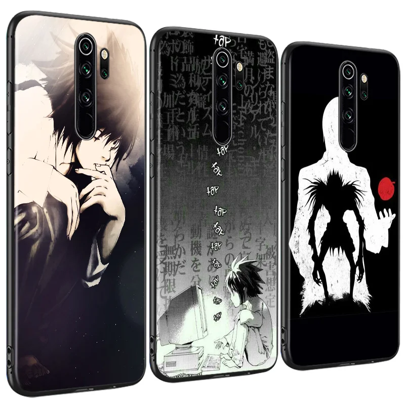 Anime Manga Death Note Ryuk Anti-Fall Phone Case For Xiaomi Redmi 9 9S Max 8T 8 7 6 5 Pro 5A 4X 4 Soft Black Cover | Мобильные