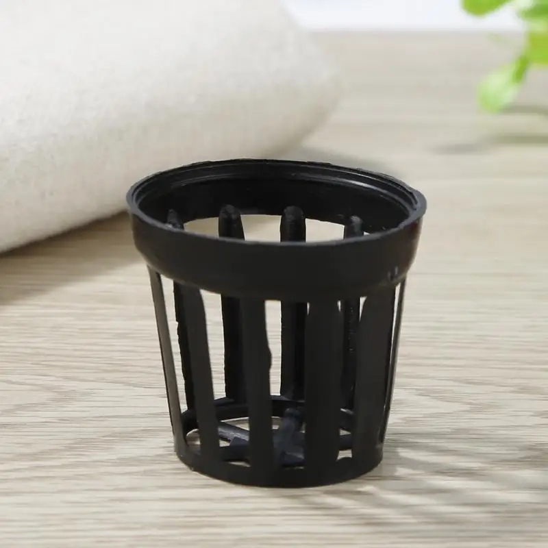 

10Pcs/Set Plastic Aquatic Pots Basket For Aquarium Water Flower Plant Grass Cultivate Pot And Aquarium Fish Tank Aquatic Decor