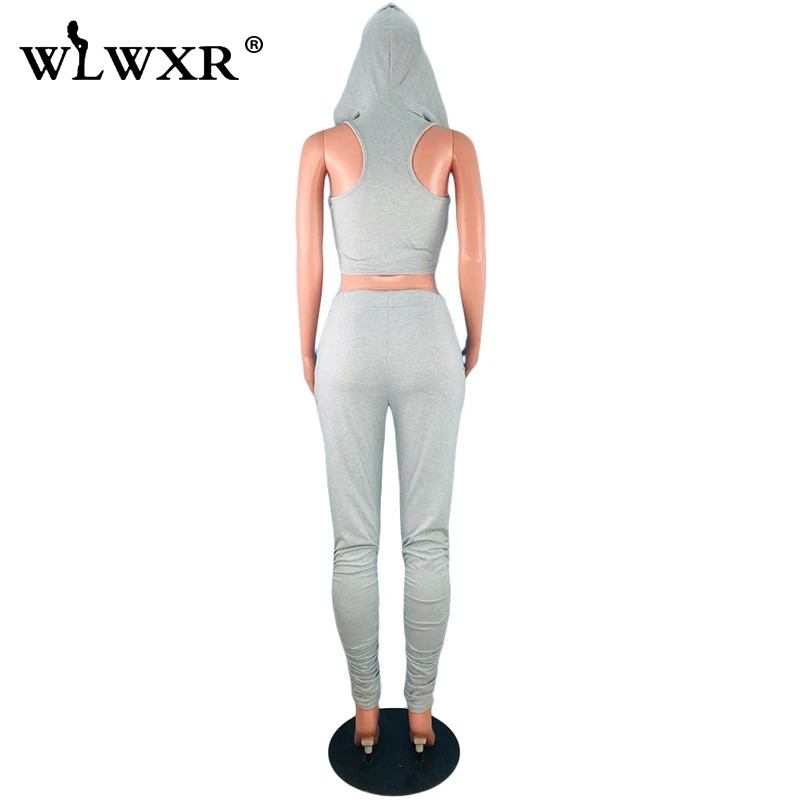 Повседневные неоновые летние наряды WLWXR комплект из 2 предметов женский