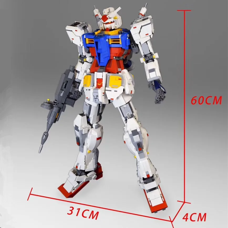 DHL супер робот война Mecha классическая модель Gundam 18K RX78 2 1:60 3500 шт. фиксированный
