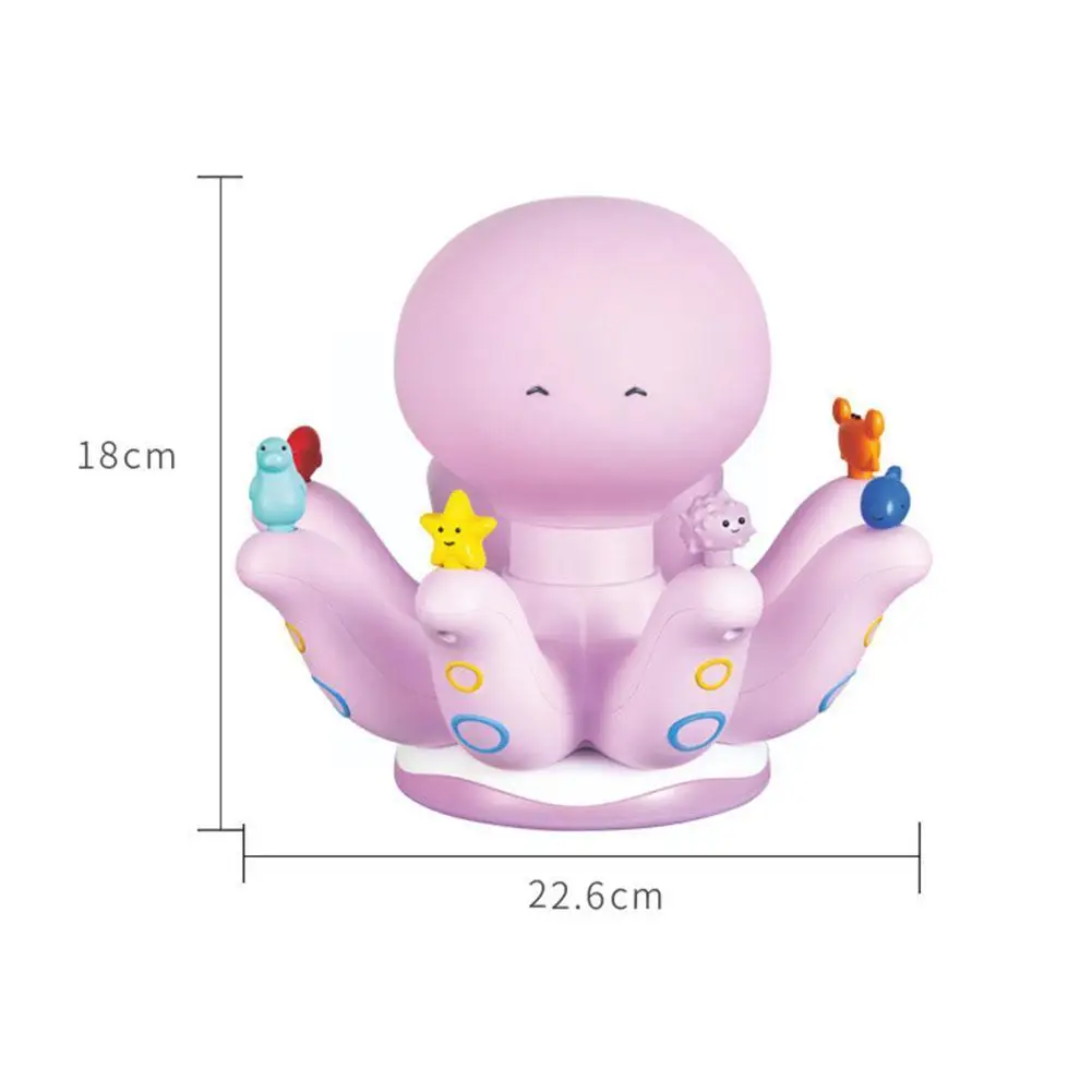 

Baby baby color ocean animal cognition children's educational luminous enlightenment Toy T3Q6