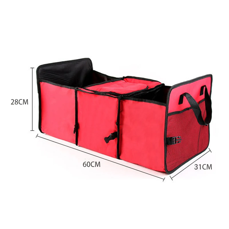 

Foldable Car Trunk Storage Bag Multi-function Car Finishing Storage BoxTravel Tidy Box Cargo Storage Car Accessories