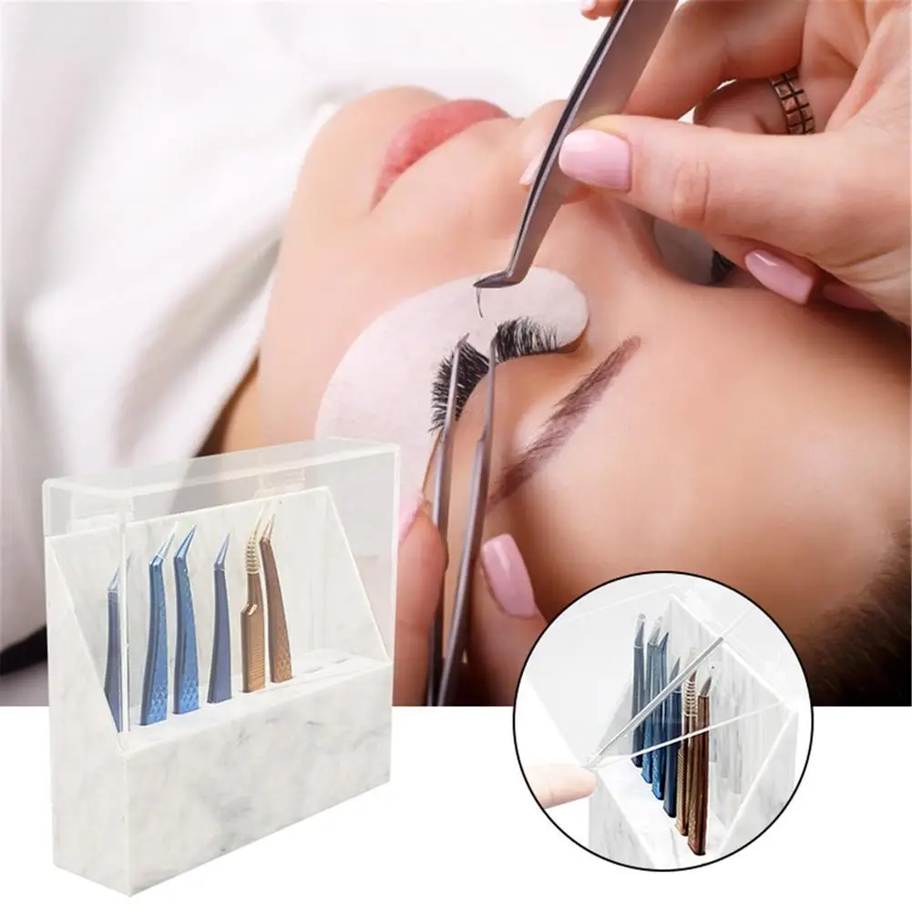 

8 Holes Tweezers Holder Tweezers Display Stand Organizer Durable Eyelash Extension Tools Holder Rack