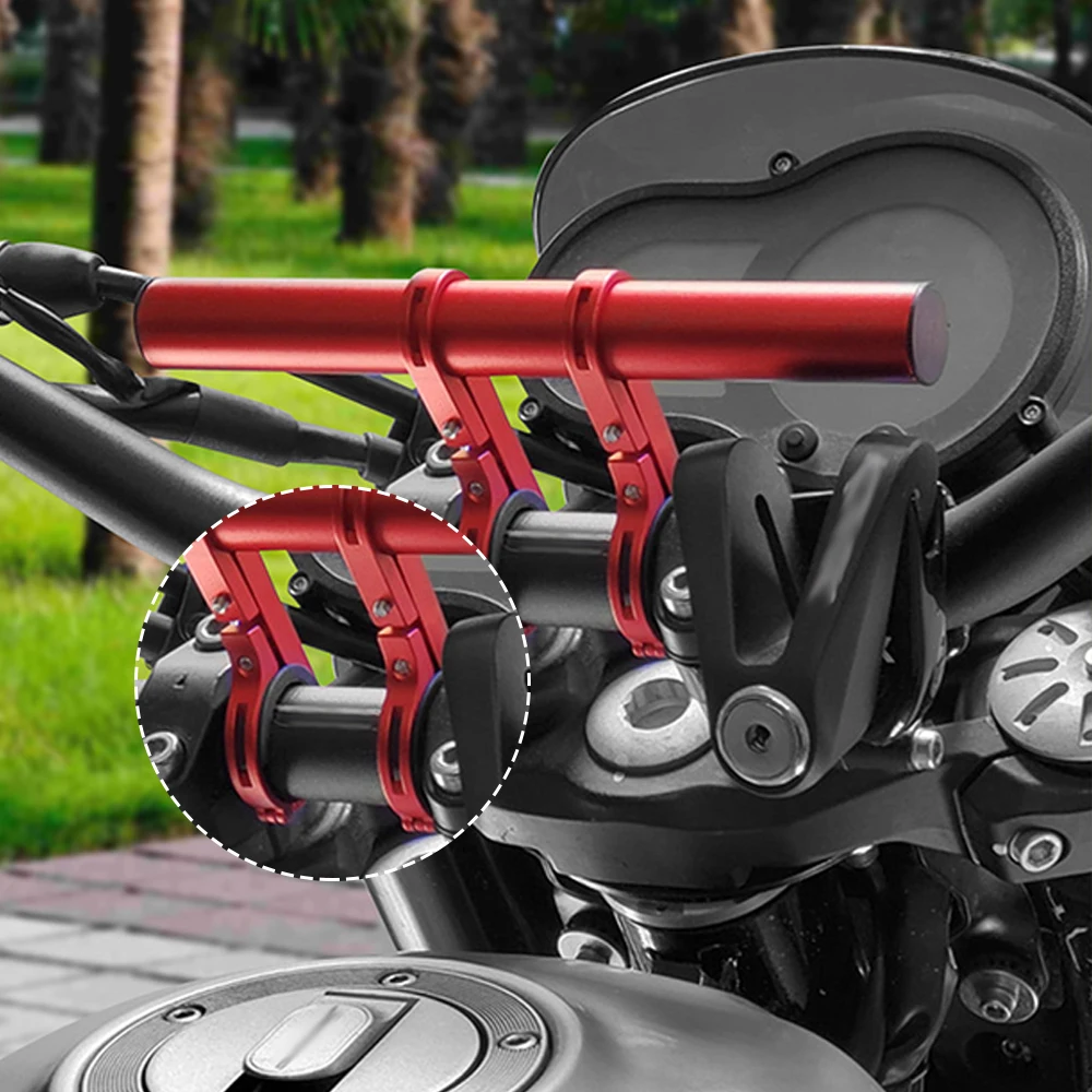 

Bicycle extension rack multi-function extension mountain bike aluminum alloy carbon tube light code table mobile phone holder