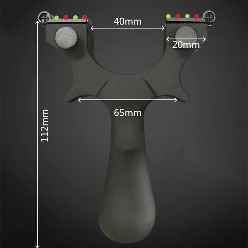 1 шт. охота на открытом воздухе Прицельная Рогатка-катапульта с резиновой лентой