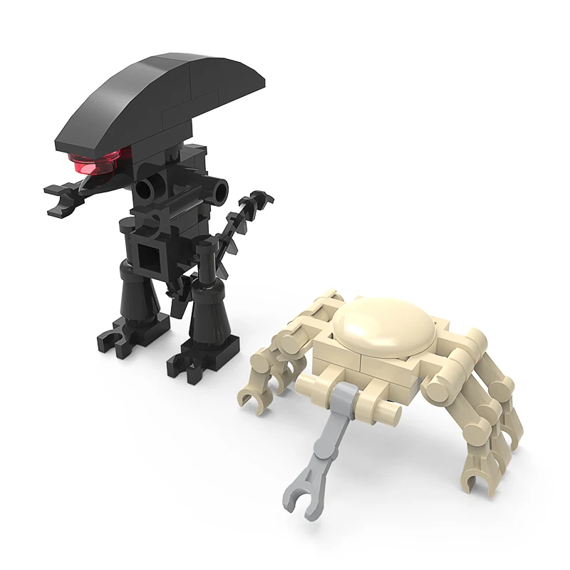 Конструктор MOC Facehugger из биохимического фильма Монстр набор блоков для сборки