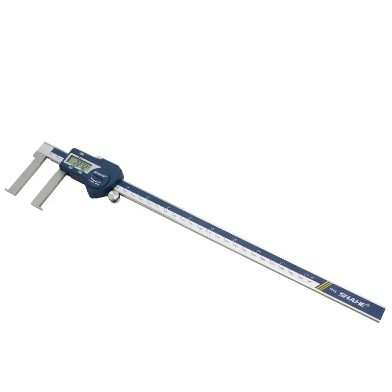 shahe 30-300 mm inside groove digital caliper with flat point vernier micrometer measuring tools | Инструменты